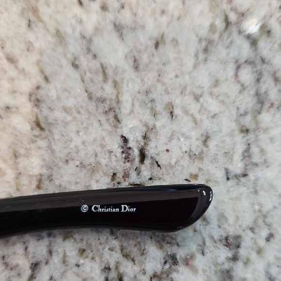 Dior Women's Sunglasses - Dark Brown with Pink Accents - Picture 7 of 15